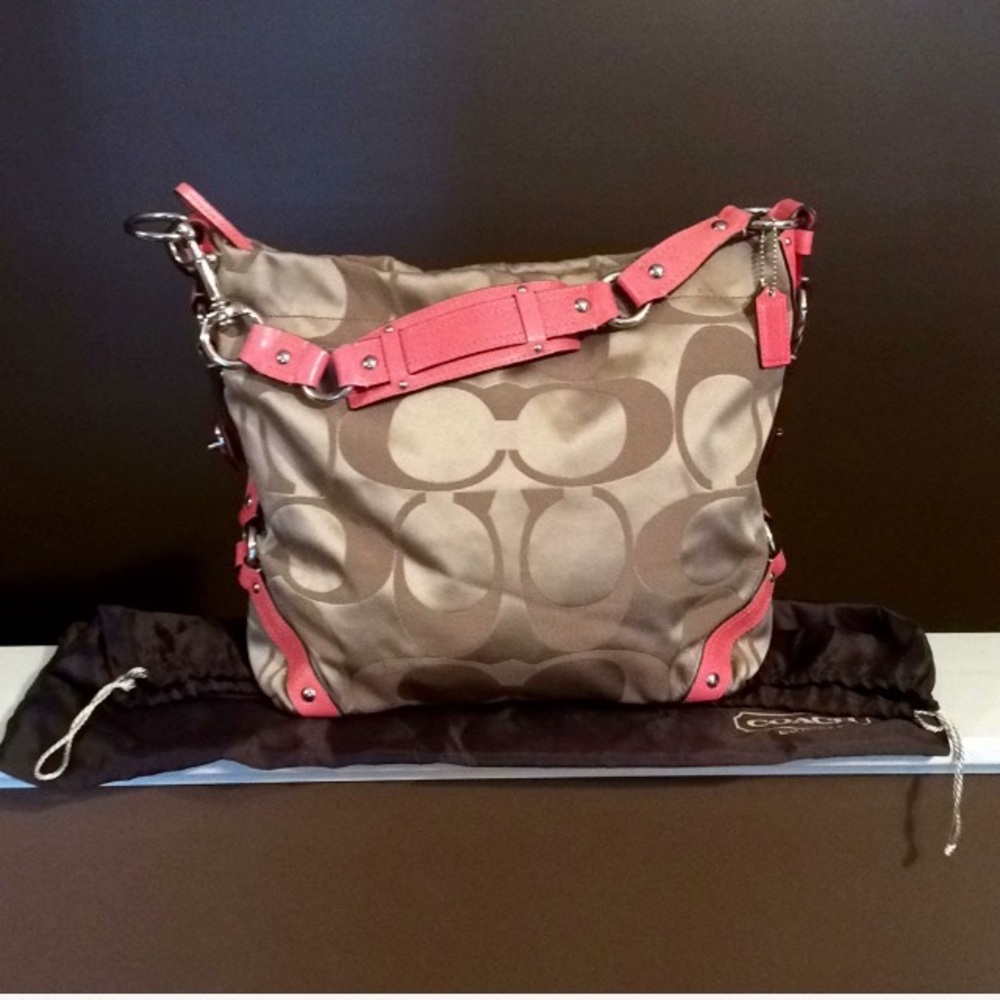 Coach Signature Carley Bag